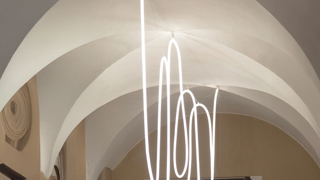 Lampada da soffitto Anaconda di Egoluce