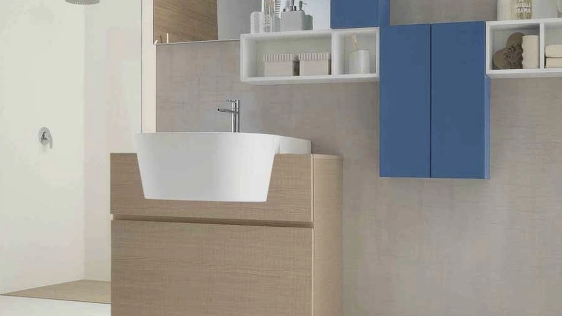 Mobile da Bagno sospeso Canestro 14 di Novello