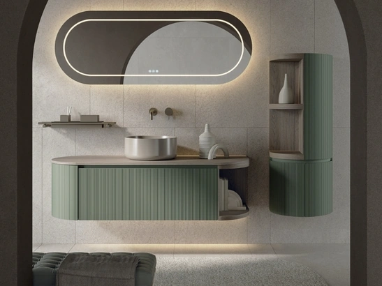 Mobile da Bagno sospeso Elle 04 di Novello