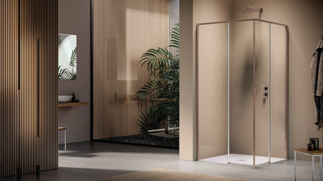 Box Doccia Pyxis Angolare di Samo