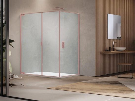 Box Doccia Pyxis Battente di Samo