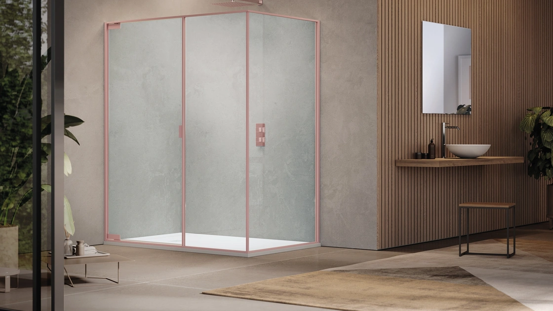 Box Doccia Pyxis Battente di Samo