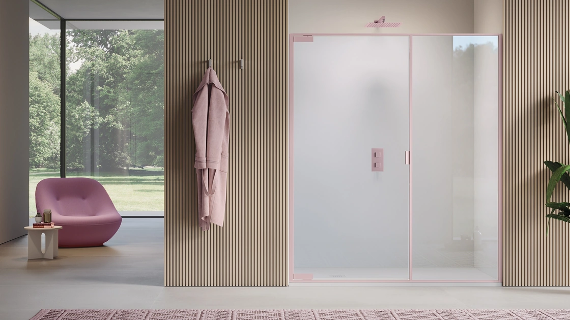 Box Doccia Pyxis Battente di Samo