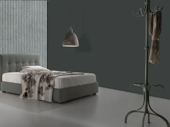 Letto in tessuto Desio Ring con contenitore di Excò