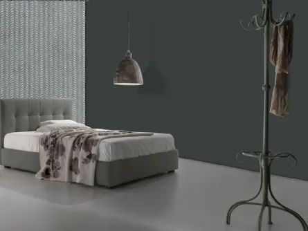 Letto in tessuto Desio Ring con contenitore di Excò
