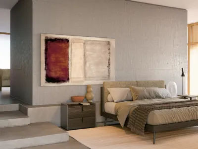 Letto con testiera Charlotte di Fratelli Elli