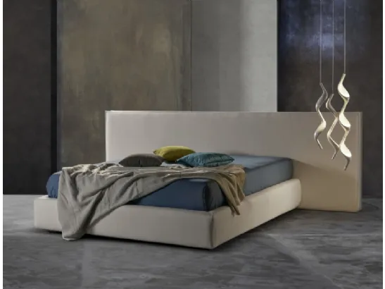 Letto semplice ed elegante con contenitore Milo Ring 28 di Excò