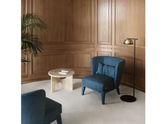 Poltroncina in pelle dal fascino senza tempo Rondò di Nicoline