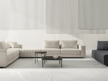 Divano ad angolo Kuba Split di Nicoline