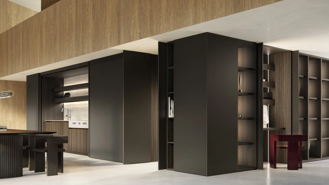 Cucina Design Impronta 03 Comunicante di Doimo Cucine