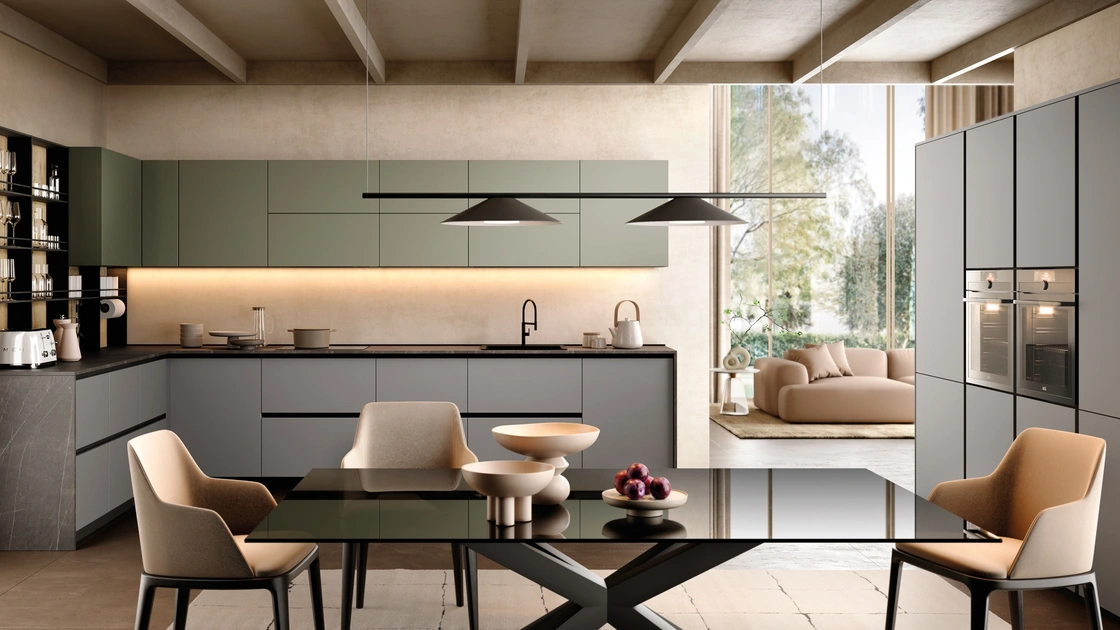 Cucina Moderna angolare Astro 03 di Essebi