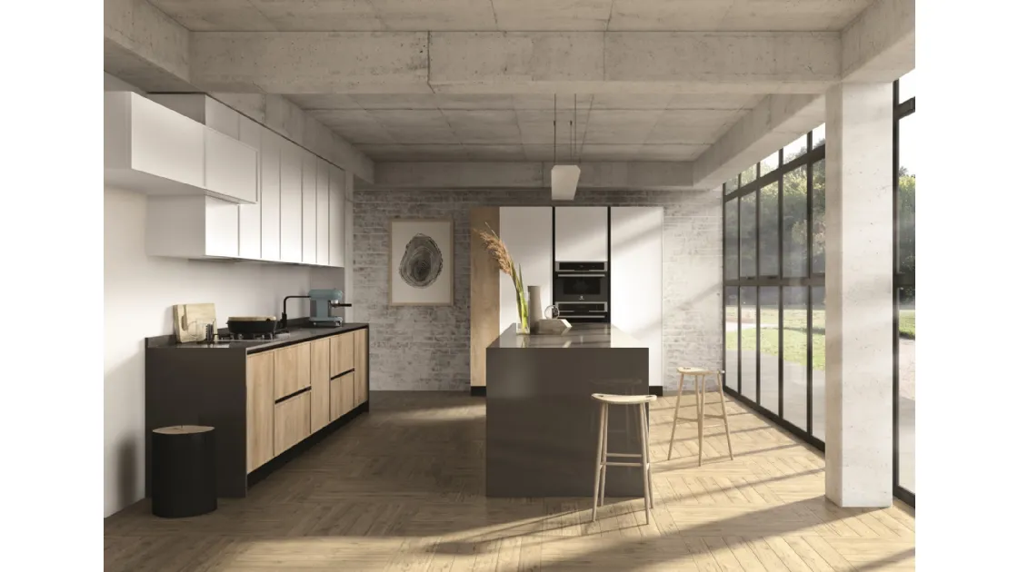 Cucina Moderna Talamo Comp 5 di Essebi